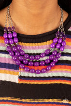 Load image into Gallery viewer, Coastal Cruise - Purple Necklace by Paparazzi
