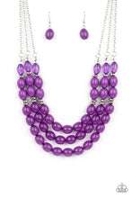 Load image into Gallery viewer, Coastal Cruise - Purple Necklace by Paparazzi
