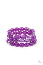 Load image into Gallery viewer, Coastal Coastin - Purple Bracelet by Paparazzi
