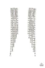 Load image into Gallery viewer, A-Lister Affirmations - White Earrings by Paparazzi
