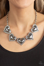 Load image into Gallery viewer, Kindred Hearts - White Necklace by Paparazzi
