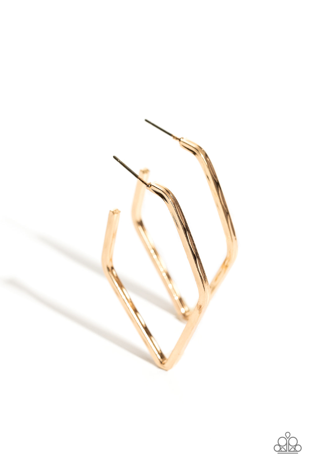 Winning Edge - Gold Earrings by Paparazzi