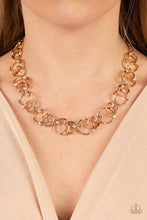 Load image into Gallery viewer, Center of My Universe - Gold Necklace by Paparazzi
