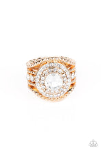 Load image into Gallery viewer, Understated Drama - Gold Ring by Paparazzi
