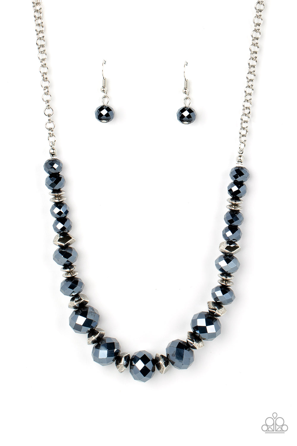 Cosmic Cadence - Blue Necklace by Paparazzi