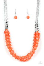 Load image into Gallery viewer, Pacific Picnic - Orange Necklace by Paparazzi
