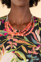 Load image into Gallery viewer, Pacific Picnic - Orange Necklace by Paparazzi
