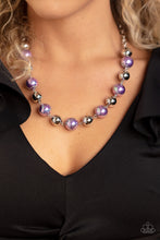 Load image into Gallery viewer, Dreamscape Escape - Purple Necklace by Paparazzi
