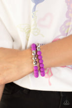 Load image into Gallery viewer, Dip and Dive - Purple Bracelet by Paparazzi
