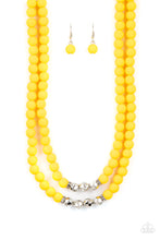 Load image into Gallery viewer, Summer Splash - Yellow Necklace by Paparazzi
