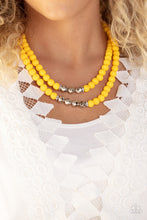 Load image into Gallery viewer, Summer Splash - Yellow Necklace by Paparazzi
