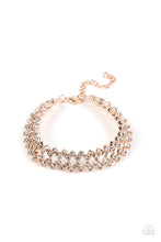 Load image into Gallery viewer, Seize the Sizzle - Rose Gold Bracelet by Paparazzi
