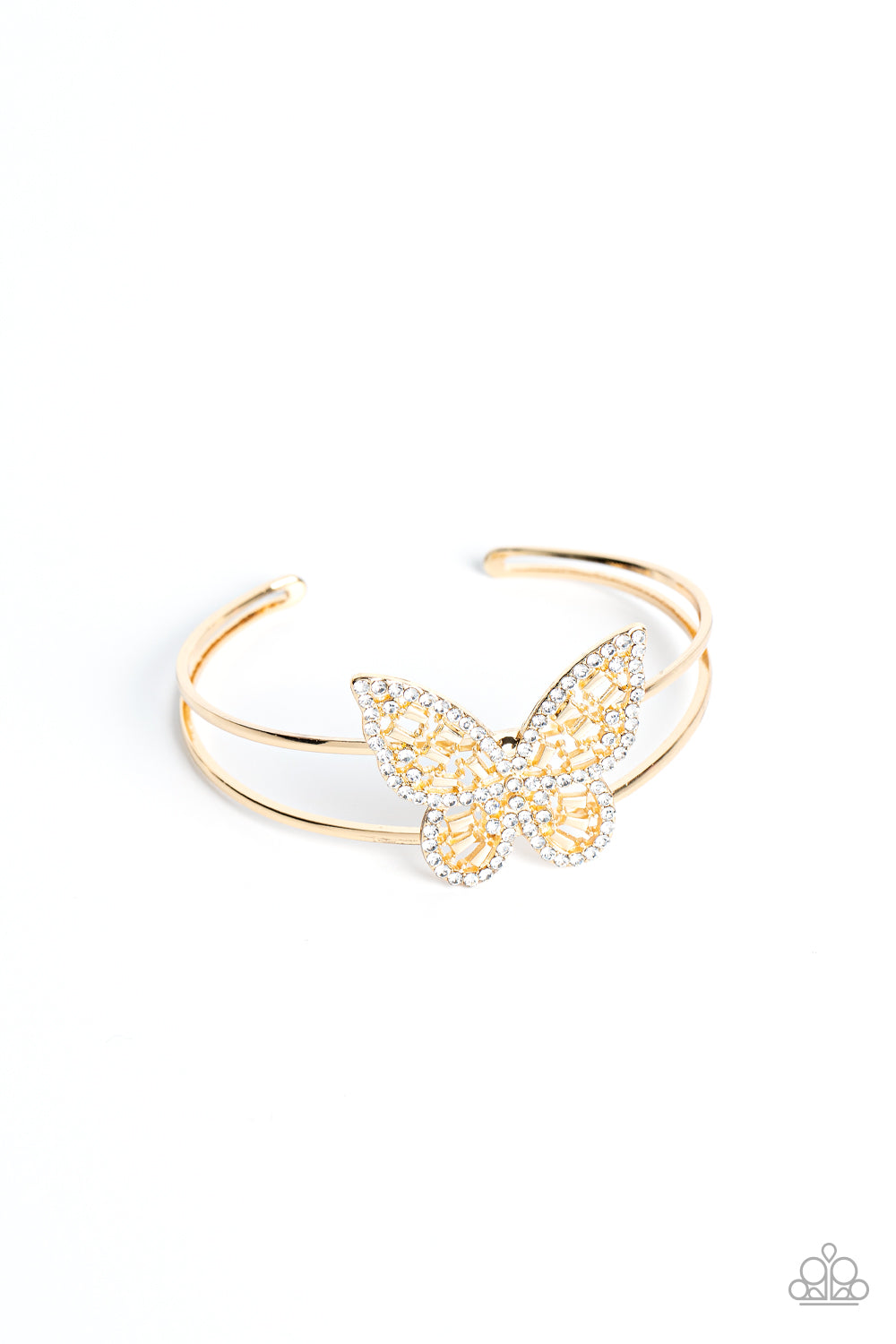 Butterfly Bella - Gold Bracelet by Paparazzi