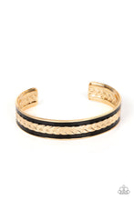 Load image into Gallery viewer, Hot on the TRAILBLAZER - Gold Bracelet by Paparazzi Accessories
