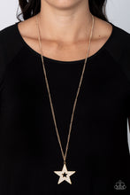 Load image into Gallery viewer, Superstar Stylist - Gold Necklace by Paparazzi
