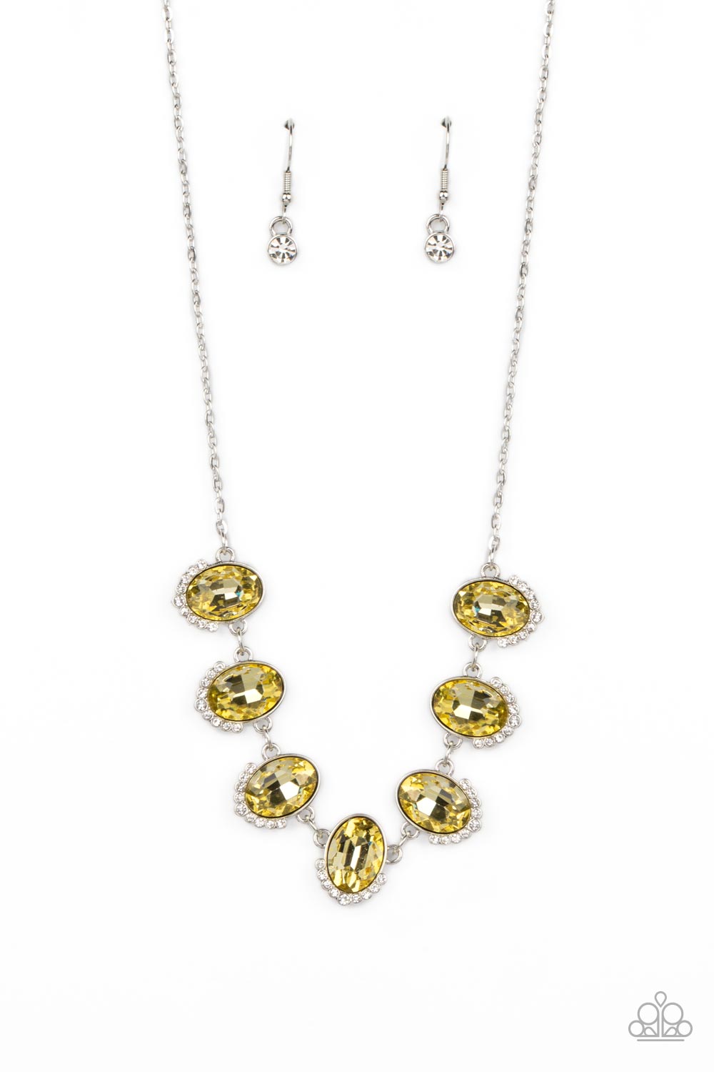 Unleash Your Sparkle - Yellow Necklace by Paparazzi