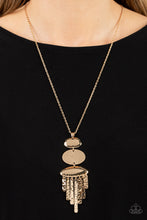 Load image into Gallery viewer, After the ARTIFACT - Gold Necklace by Paparazzi
