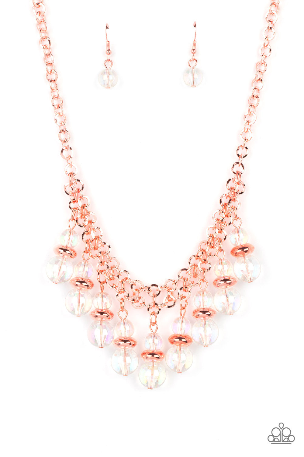 Deep Space Diva - Copper Necklace by Paparazzi