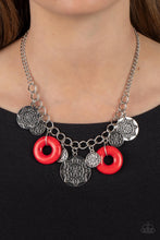 Load image into Gallery viewer, Western Zen - Red Necklace by Paparazzi Accessories
