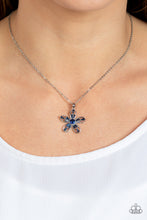 Load image into Gallery viewer, Botanical Ballad - Blue Necklace by Paparazzi
