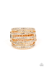 Load image into Gallery viewer, Knock-Out Opulence - Gold Ring by Paparazzi
