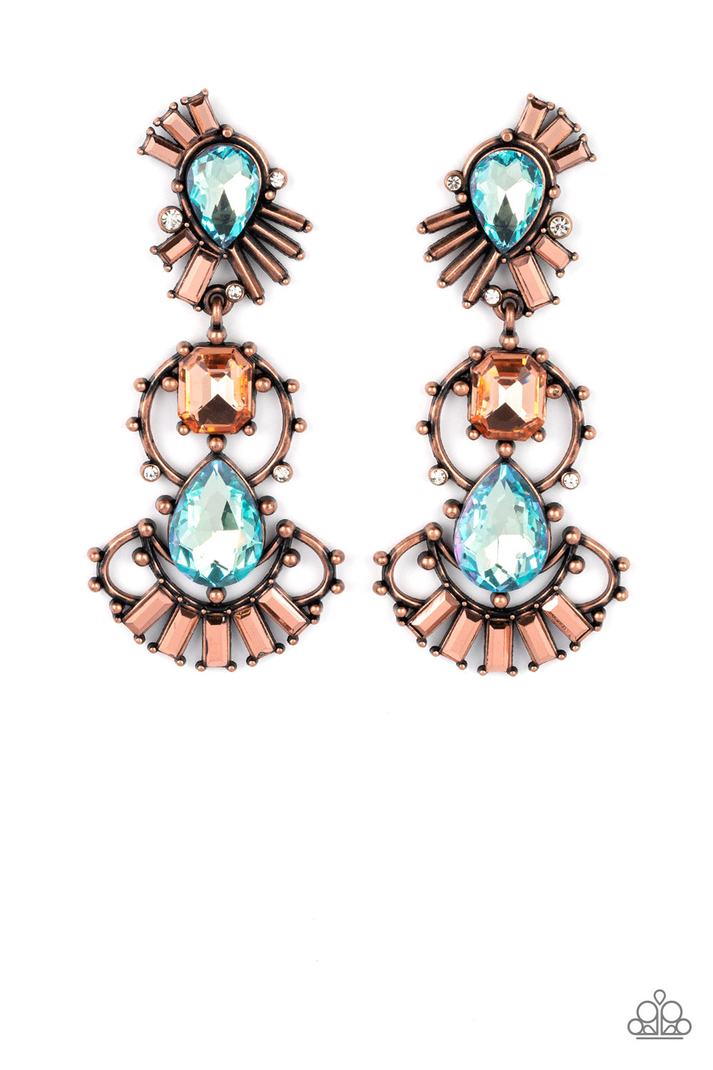 Ultra Universal - Copper  Earrings by Paparazzi