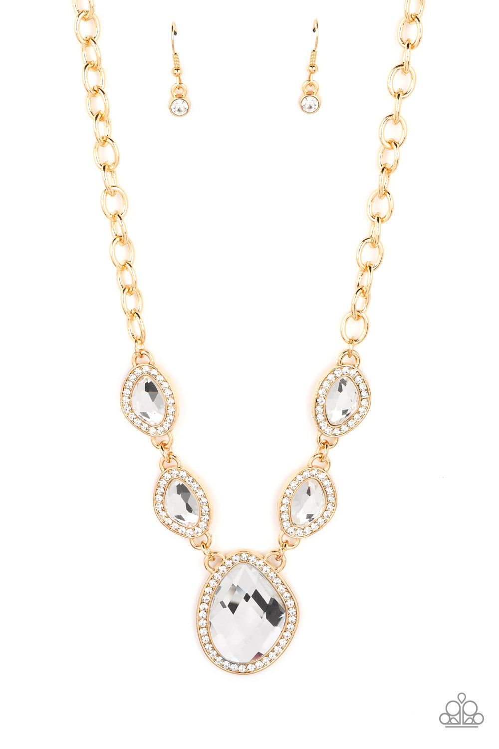 The Upper Echelon - Gold Necklace by Paparazzi