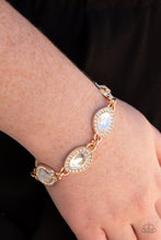 Load image into Gallery viewer, Next-Level Sparkle - Gold Bracelet by Paparazzi
