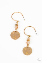 Load image into Gallery viewer, Artificial STARLIGHT - Gold Earrings by Paparazzi
