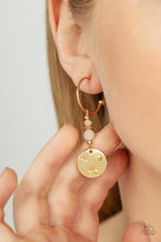 Load image into Gallery viewer, Artificial STARLIGHT - Gold Earrings by Paparazzi
