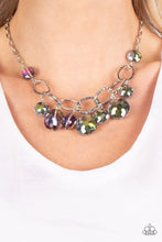 Load image into Gallery viewer, Rhinestone River - Multi Necklace by Paparazzi Accessories
