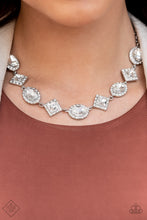 Load image into Gallery viewer, Diamond of the Season - White Necklace by Paparazzi Accessories
