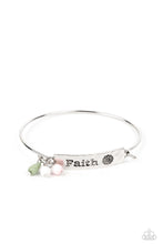 Load image into Gallery viewer, Flirting with Faith - Green  Bracelet by Paparazzi
