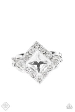 Load image into Gallery viewer, Transformational Twinkle - White Ring by Paparazzi Accessories
