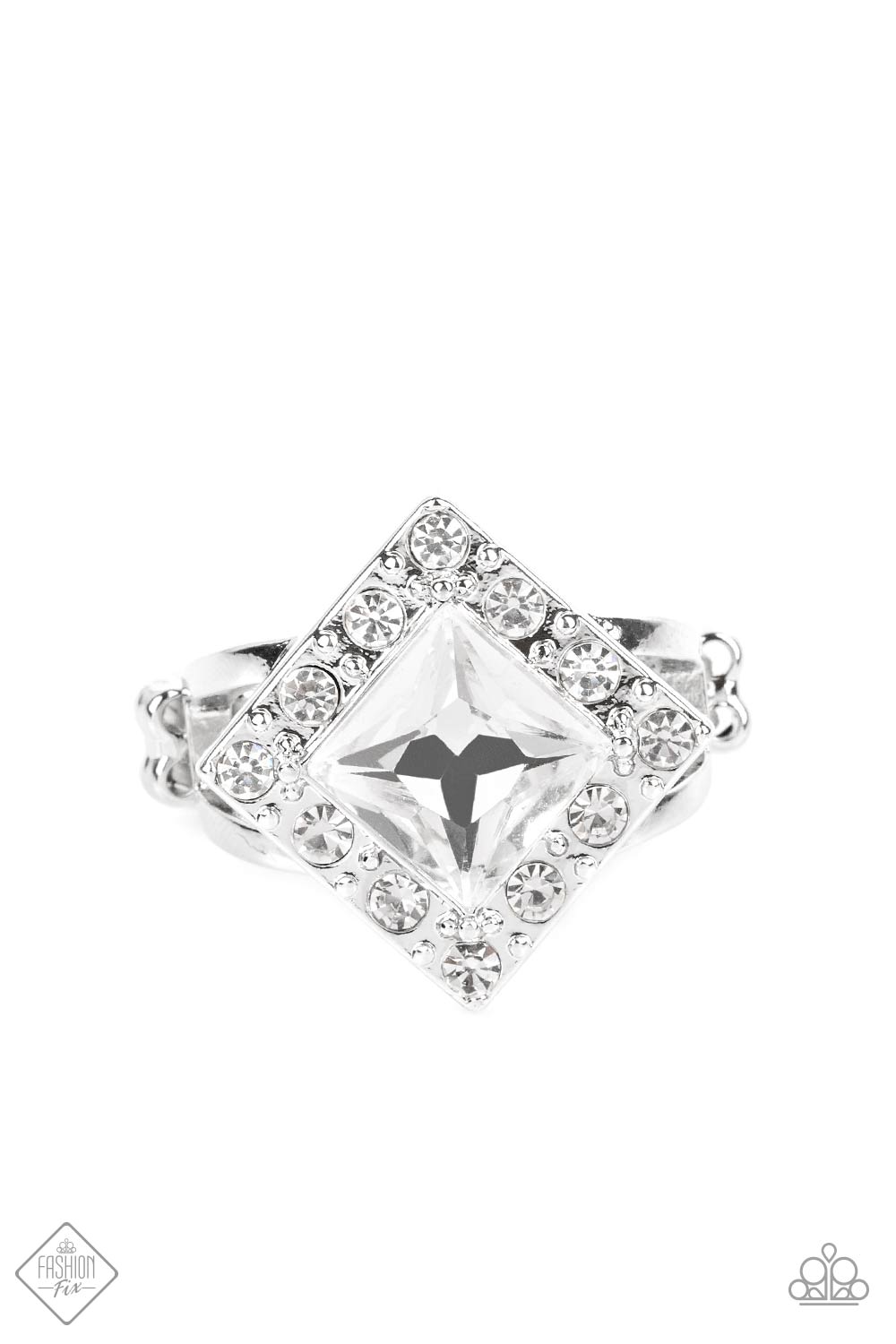 Transformational Twinkle - White Ring by Paparazzi Accessories