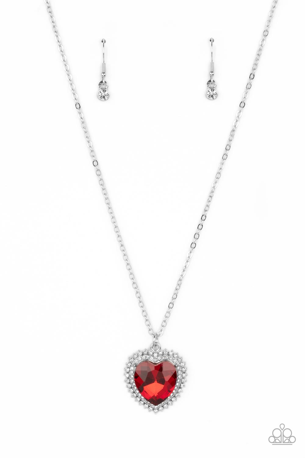 Sweethearts Stroll - Red Necklace by Paparazzi