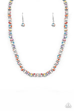 Load image into Gallery viewer, Gobstopper Glamour - White Necklace by Paparazzi
