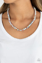 Load image into Gallery viewer, Gobstopper Glamour - White Necklace by Paparazzi
