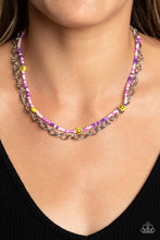 Load image into Gallery viewer, Happy Looks Good on You - Purple Necklace by Paparazzi
