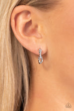 Load image into Gallery viewer, Horoscopic Helixes - White Earrings by Paparazzi
