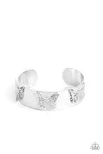 Load image into Gallery viewer, Magical Mariposas - Silver Bracelet by Paparazzi
