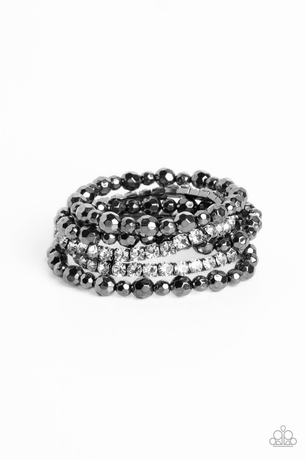 Top Notch Twinkle - Black Bracelet by Paparazzi