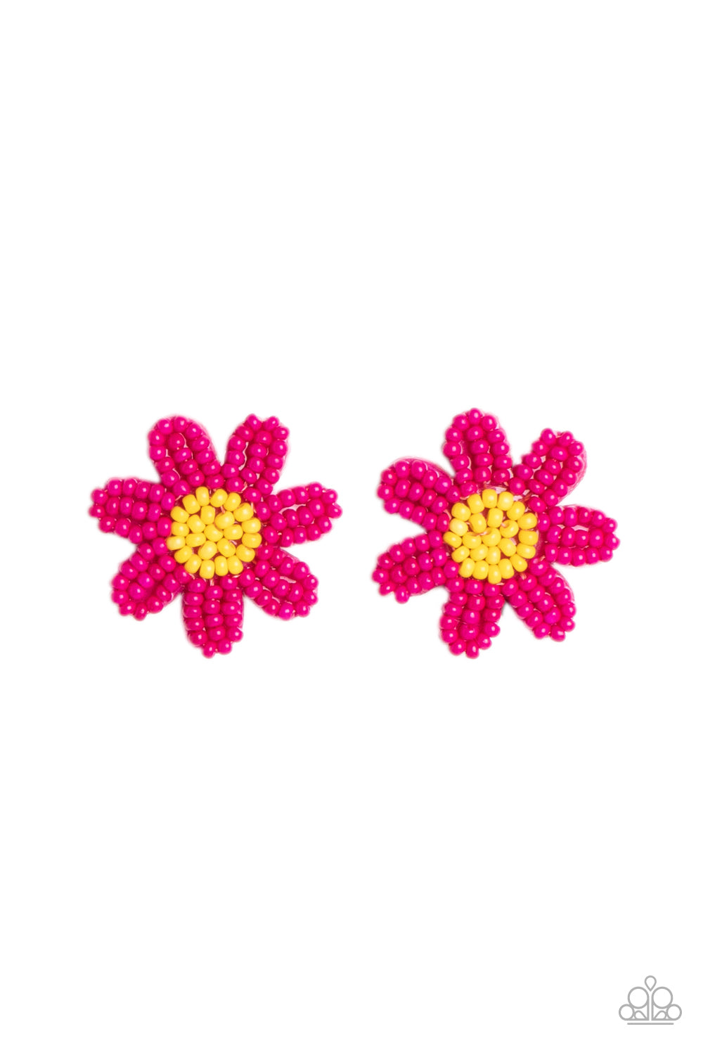 Sensational Seeds - Pink Earrings by Paparazzi