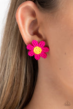 Load image into Gallery viewer, Sensational Seeds - Pink Earrings by Paparazzi
