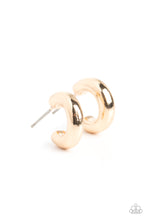 Load image into Gallery viewer, Catwalk Curls - Gold Earrings by Paparazzi
