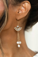 Load image into Gallery viewer, London Season Lure - Gold Earrings by Paparazzi
