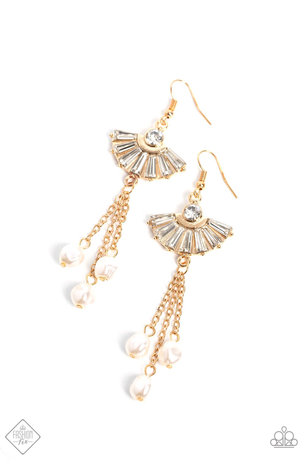 London Season Lure - Gold Earrings by Paparazzi