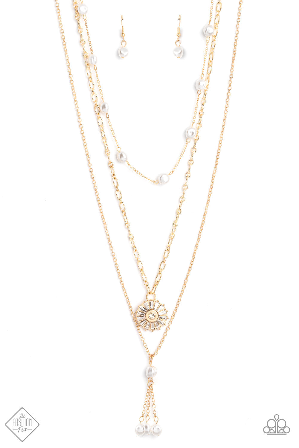 Audaciously Austen - Gold Necklace by Paparazzi