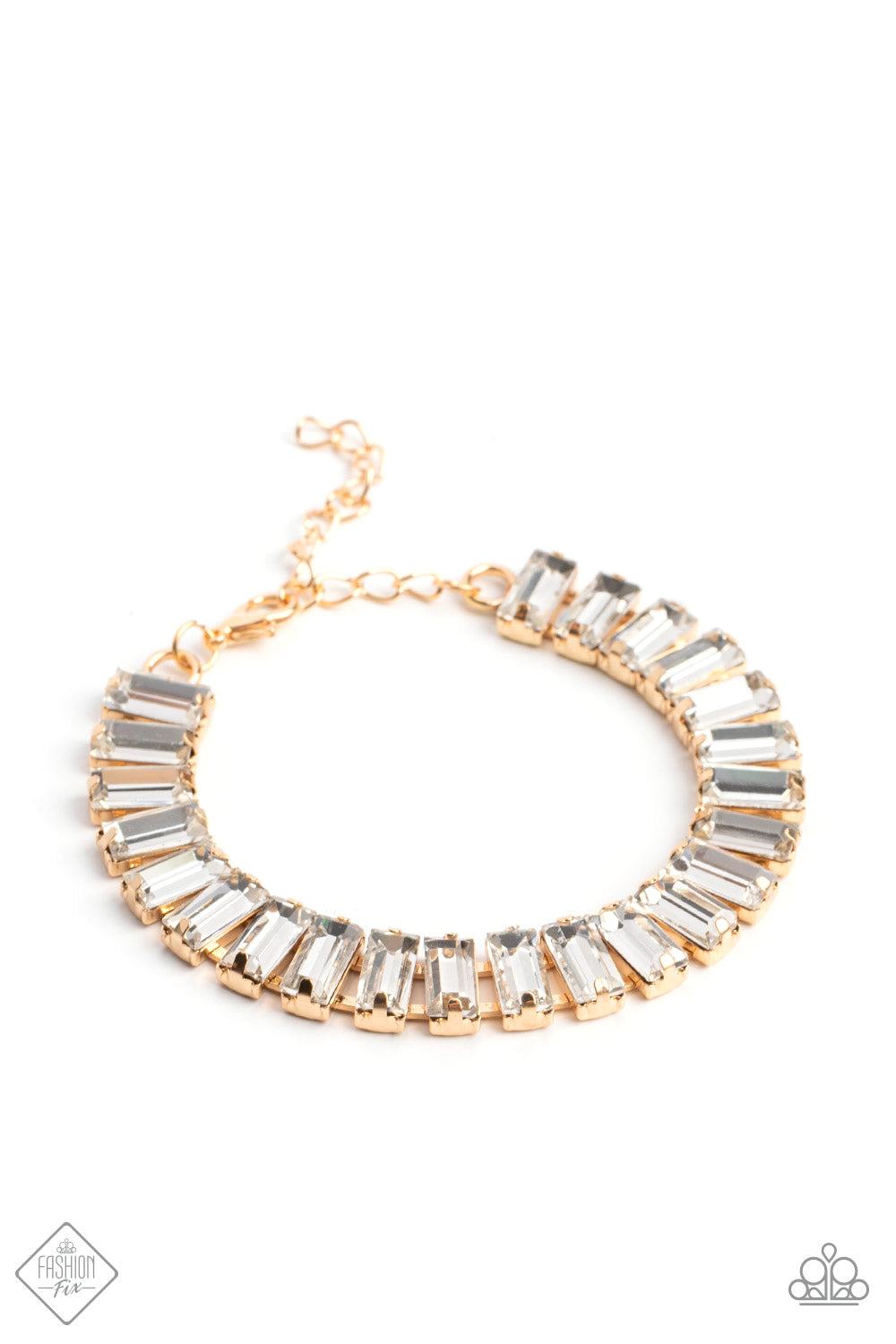 Darling Debutante - Gold Bracelet by Paparazzi