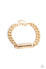 Load image into Gallery viewer, Mighty Matriarch - Gold Bracelet by Paparazzi
